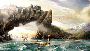 Viking - Cave HD wallpaper