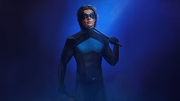 Nightwing Mason Thames, nightwing, superheroes, artwork, art, digital-art, artstation HD wallpaper