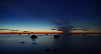 Water Under Blue Sky, water, sky, nature HD wallpaper