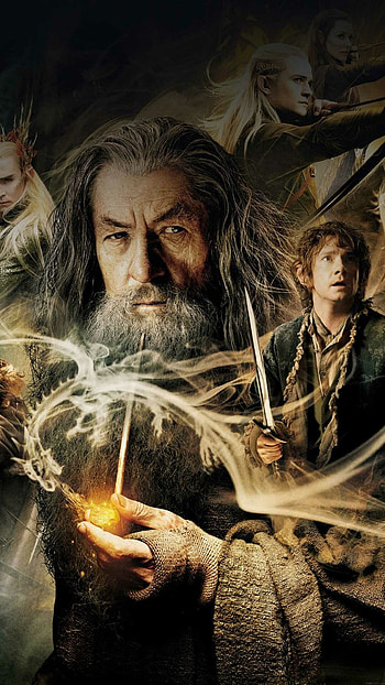 Middle-earth's epic tale, Magical creatures, Fellowship's quest, Ring of power HD phone wallpaper