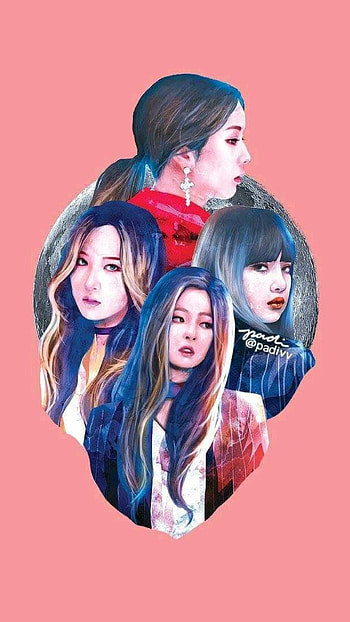 BlackPink Watercolor, blackpink, kpop, watercolor, pretty HD phone wallpaper