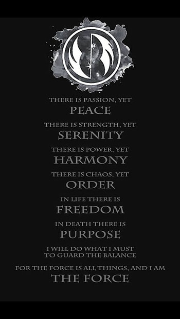 Gray jedi code, Gray jedi, Star wars HD phone wallpaper