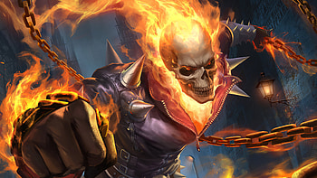 Artwork, Ghost Rider HD wallpaper