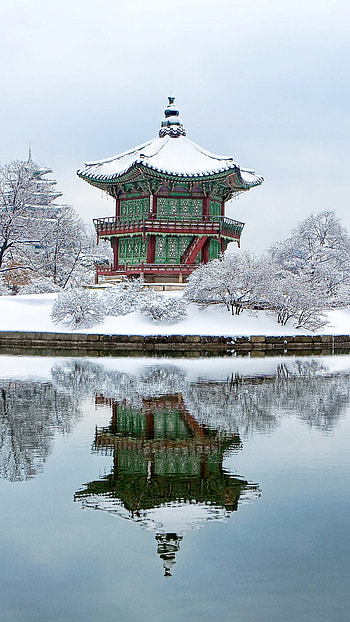 Gyeongbokgung, Korea HD phone wallpaper