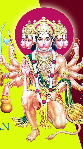 Panchmukhi Hanuman, Ram Bhakt HD phone wallpaper