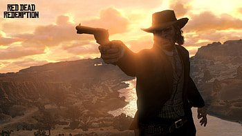 Red Dead Redemption Sun Behind, redemption, red, behind, sun, dead HD wallpaper