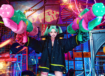 Rebecca Cosplay Cyberpunk Edgerunners, cyberpunk-edgerunners, cyberpunk, tv-shows, netflix, cosplay HD wallpaper
