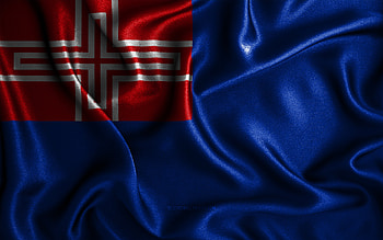 Kingdom of Sardinia flag, , silk wavy flags, french provinces, Flag of Kingdom of Sardinia, fabric flags, Day of Kingdom of Sardinia, 3D art, Kingdom of Sardinia, Europe, Provinces of France, Kingdom of Sardinia 3D flag, France HD wallpaper