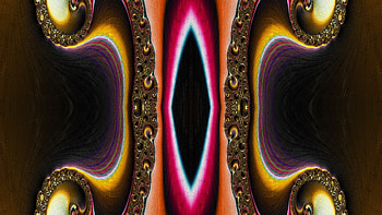 Trippy Psychedelic Fractal, trippy, psychedelic, aesthetic, dark, Abstract, fractal HD wallpaper