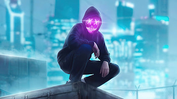 New Day Guy, mask, artist, artwork, digital-art HD wallpaper