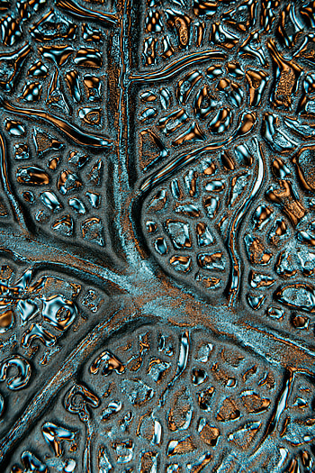 Drops, Texture, Textures, Metal, Metallic, Veins HD phone wallpaper