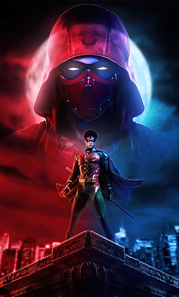 Red Hood, DC Universe HD phone wallpaper