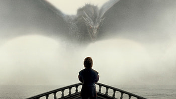 Tyrion and Drogon, Game of Thrones HD wallpaper