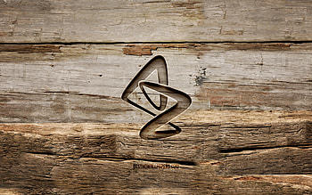 AstraZeneca wooden logo, , wooden backgrounds, Covid vaccine, AstraZeneca logo, creative, wood carving, AstraZeneca, Covid-19 HD wallpaper