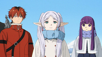 Frieren: Beyond Journey's End — Frieren, Fern & Stark ( ), Anime, Frieren: Beyond Journey's End, Frieren (Frieren: Beyond Journey's End), Fern (Frieren: Beyond Journey's End), Stark (Frieren: Beyond Journey's End) HD wallpaper