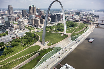 Gateway Arch museum, Cooper Robertson, Archello HD wallpaper
