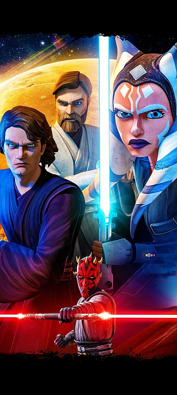 Star wars, starwars, ahsoka, anakin, obiwan HD phone wallpaper