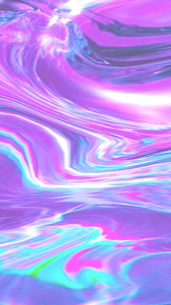 Aesthetic, Holographic Pastel HD phone wallpaper
