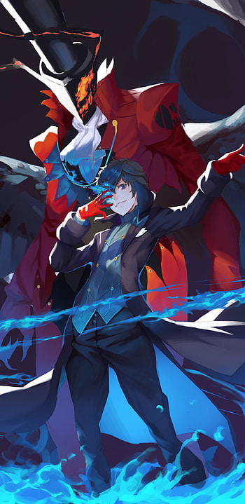 Persona 5 — Akira Kurusu & Arsène: Phantom Thief , Akira Kurusu, video game, Persona 5 HD phone wallpaper