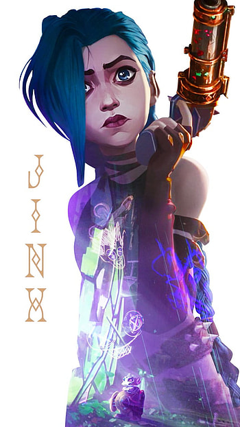 JINX, NETFLIX, LEAGUE OF LEGENDS, ARCANE HD phone wallpaper