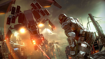 High-octane action, Tactical strategies, Futuristic warzone, Immersive battles HD wallpaper