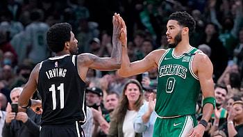 Kyrie Irving, Jayson Tatum HD wallpaper