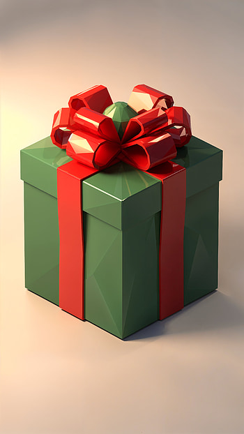 Wrapped Joy: Christmas Gift , gift, bow HD phone wallpaper