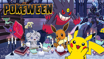 Pokeween Party — Pikachu & Friends Pokemon, Pokemon HD wallpaper