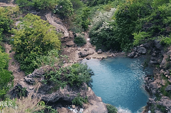 Baruti waterfall, waterfall, natural, nature, pakistan HD wallpaper