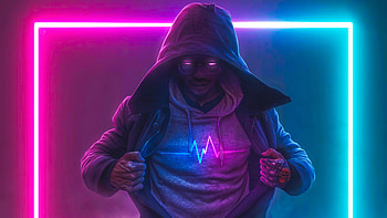 Listen To My Beat, hoodie, artist, artwork, digital-art, neon, music HD wallpaper