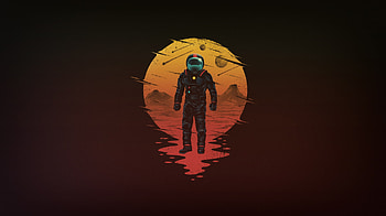 Astronaut Space Space Art, astronaut, minimalism, minimalist, artist, artwork, digital-art HD wallpaper