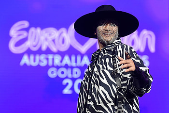 Sheldon Riley, Spectacular Eurovision act, Message behind, Australian artist HD wallpaper