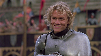 A Knight's Tale, Heath Ledger, Medieval adventure, Jousting tournament HD wallpaper