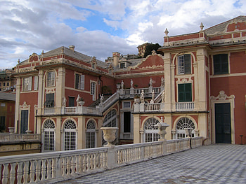 Palazzo Reale, Genova, Traveller, Isolated HD wallpaper