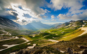 Landscape, Mountains HD wallpaper