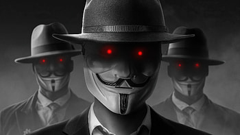 Anonymus Boys, anonymus, mask, artist, artwork, digital-art HD wallpaper