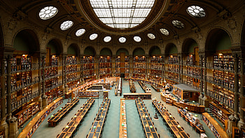 National Library of France, Libraries HD wallpaper