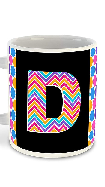 D Name, D Alphabet, Mug HD phone wallpaper