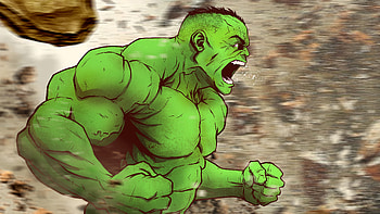 Hulk Arts, hulk, superheroes, digital-art, artwork, behance HD wallpaper