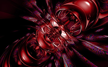 Abstract, Form, Ball, Metal, Shape, Shapes, Immersion, Fiery HD wallpaper
