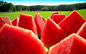 Watermelon , High-resolution beauty, Detailed and vivid, Fruit appreciation HD wallpaper