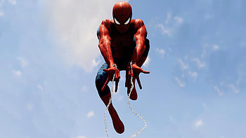 Spider-man, swing, PS4 game HD wallpaper