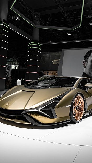 Lamborghini Sian, Lamborghini Car HD phone wallpaper