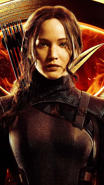 Jennifer Lawrence in Hunger Games Mockingjay , , , Mobile HD phone wallpaper