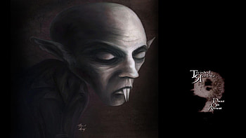 Nosferatu, gothic, scary, fangs, pale, evil, creature, vampire, beastfantasy HD wallpaper