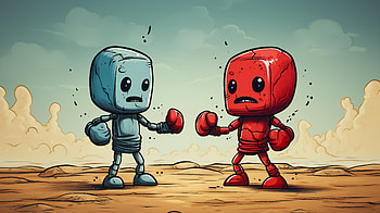 Animated Boxing Characters, boxing HD wallpaper