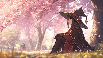Megumin in Bloom: KonoSuba Anime Magic, Megumin (KonoSuba), Anime, KonoSuba - God’s blessing on this wonderful world!! HD wallpaper