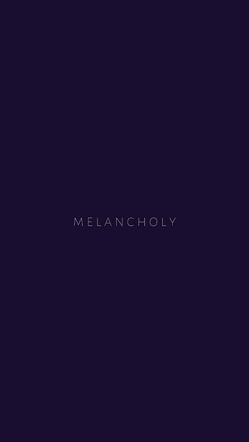 Violet, Words, Minimalism, Purple, Melancholy HD phone wallpaper