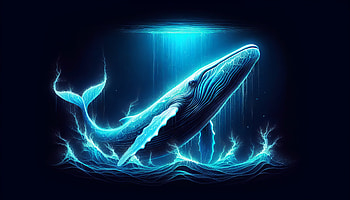 Majestic Blue Whale, blue whale, whale, ocean, Digital Art, blue HD wallpaper