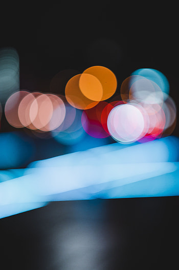 Abstract, Lights, Glare, Circles, Blur, Smooth, Bokeh, Boquet HD phone wallpaper